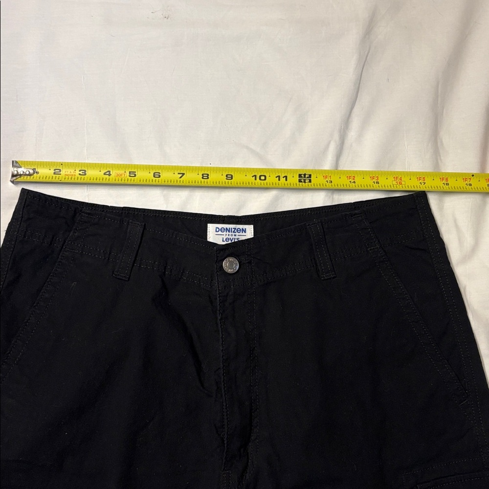 Denizen from Levi's Black Cargo Shorts Men’s SZ 34 - Picture 9 of 11